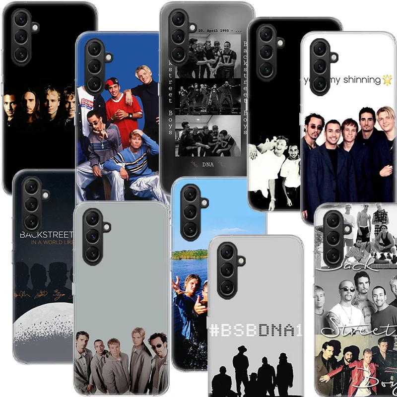 B-Backstreet Boys BSB Soft Phone Case Samsung Galaxy A70 A50 A40 A30 A20E M30S M31 M21 M12 J8 J6 J4 M32 M52 M51 A90 A80 A20S M11