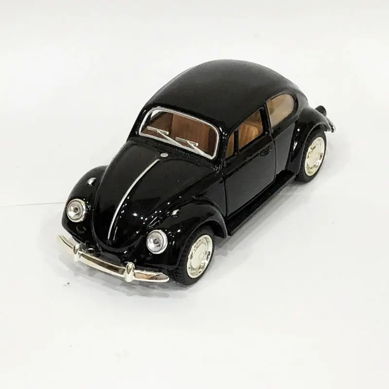 Alloy Car Model Double-door Pull-back Beetle Off-road Children's Boy Car Simulation Model Toy