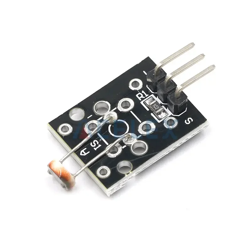 Módulo de Sensor fotosensible para arduino, resistencia óptica sensible de 3 pines, detección de luz, Kit DIY KY018, KY-018