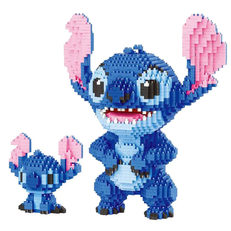 New Stitch Series Microparticle Building Blocks Guitar Stitch Assembled Model Toys Decompression Gifts for Adults and Children