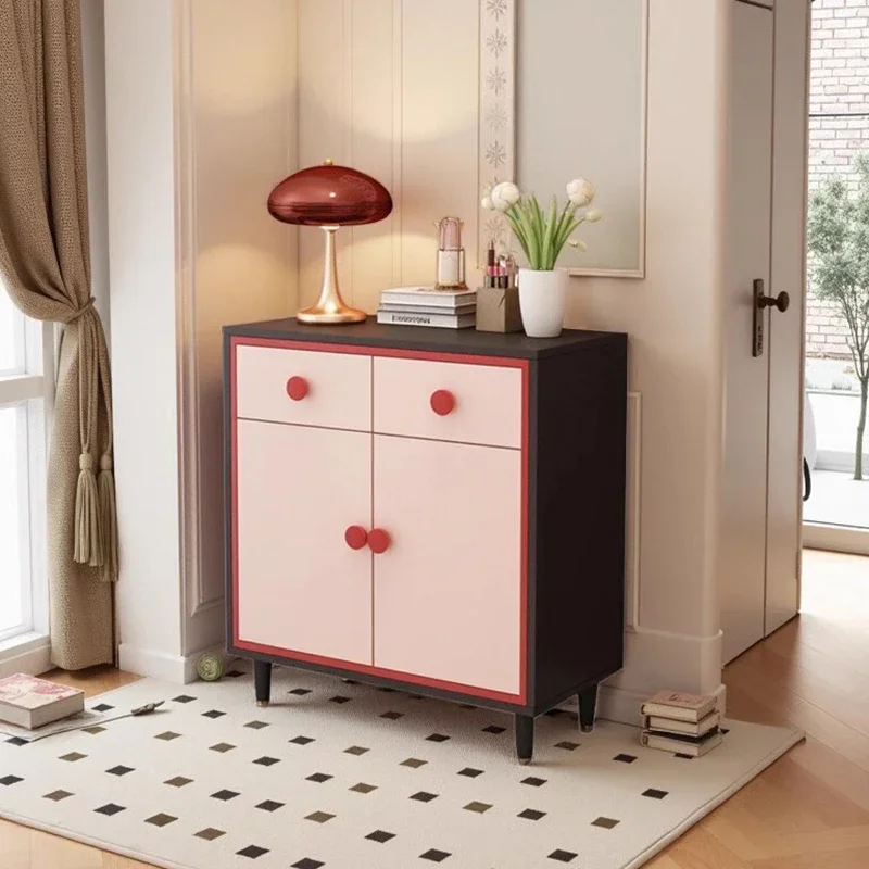 Luxury Nordic Living Room Cabinets Decor Storage Wood Nightstands Living Room Cabinets Mini Service Vitrina Unique Furniture