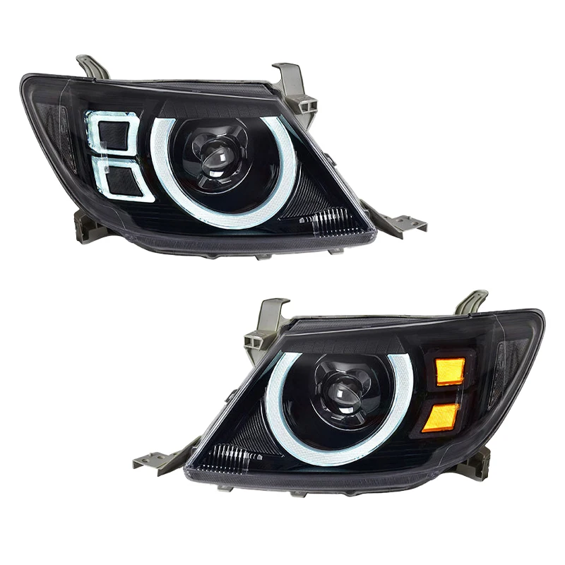 

For Toyota Hilux VIGO 2008 2011 Led Headlights Front Lights Upgrade LED Headlight Car Accessories Head Lamp Assembly