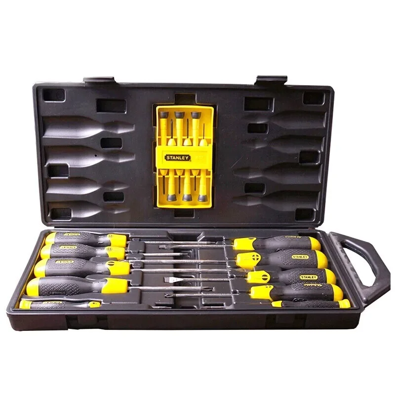 STANLEY 68-0002C-23 16-Piece Screwdriver Integrated Set Hand Tool Sets Multifunctional Repair Tools Screwdriver Driver Set