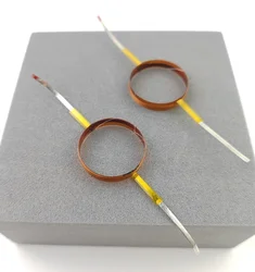 2pcs Core Aluminum Flat Wire Tweeter Voice Coil 25.5mm Suitable For Tweeter Speaker Repair