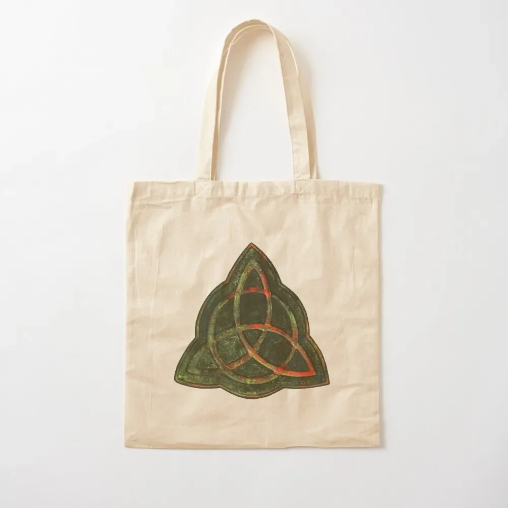 Book of Shadows - Charmed Triquetra Design Tote Bag cute pouch bag custom bags cloth bag woman Gift bags