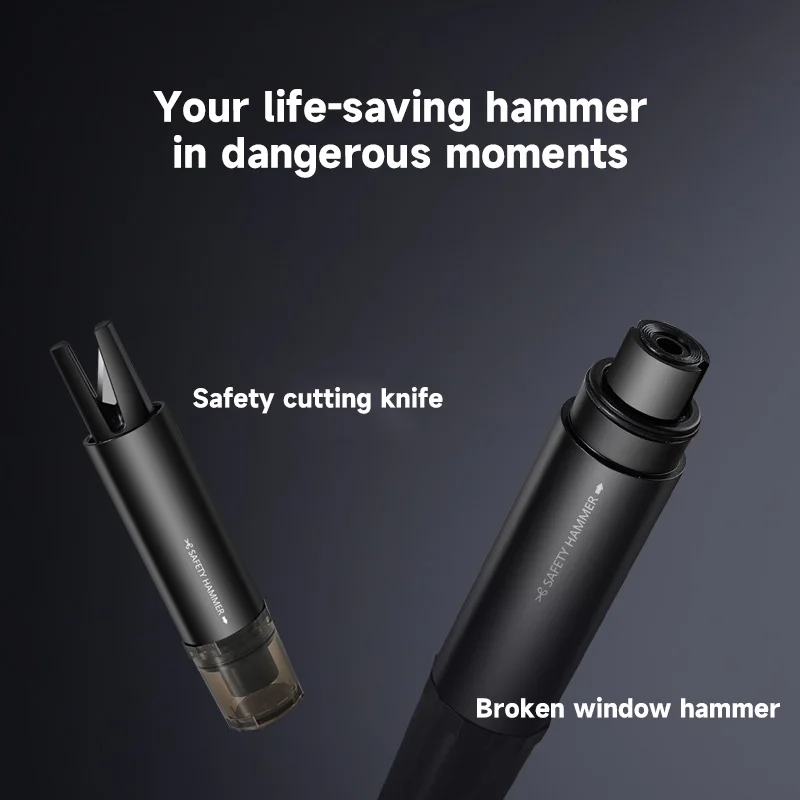 

Mini Car Safety Hammer Window Breaker Escape Emergency Seat Belt Cutter Escape Safety Hammer Tools Auto Accessoires