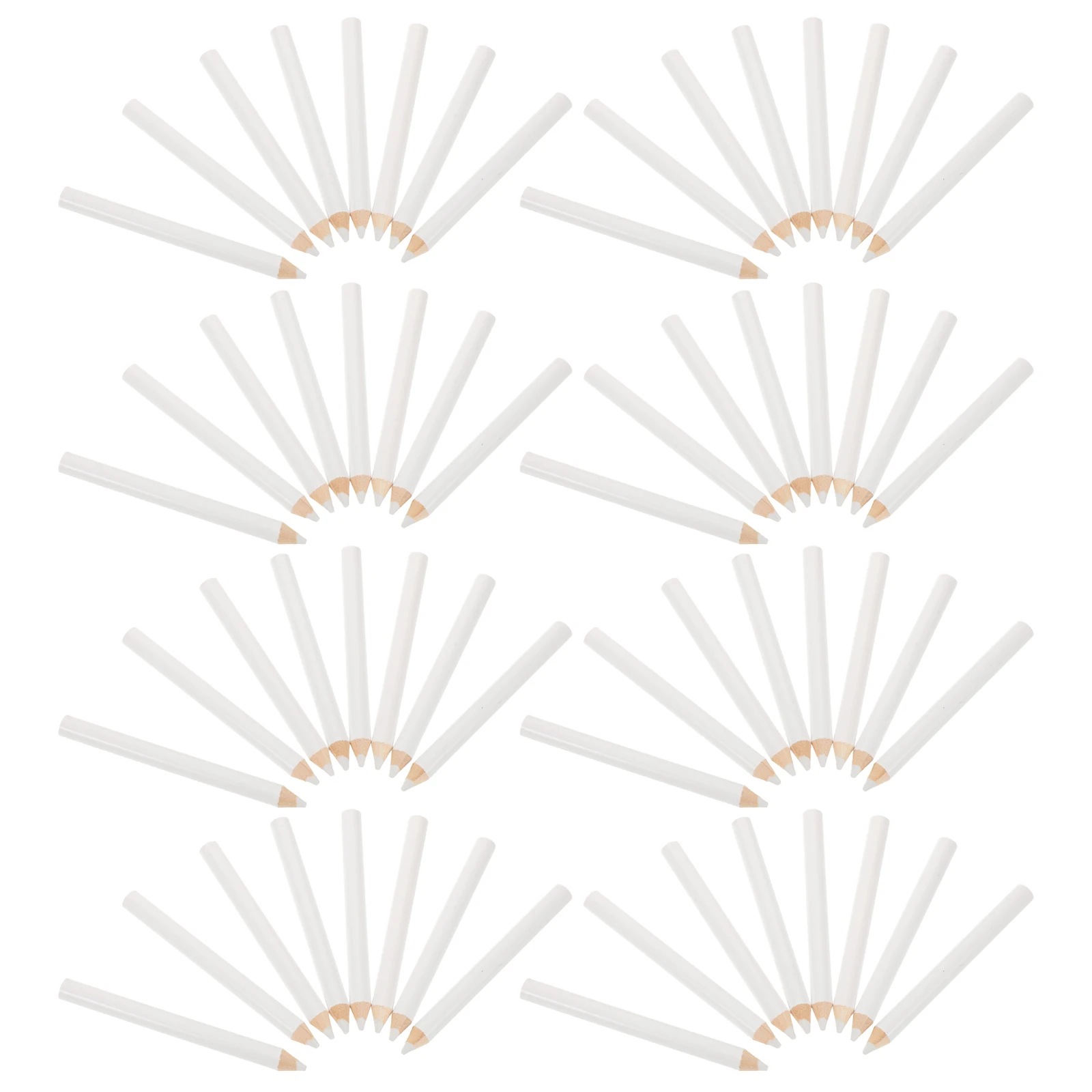 50개 라인스톤 도팅 펜 화이트 왁스 펜슬 네일 데코 도구 네일 아트 라인스톤 페인팅 크리스탈 스터드 픽커