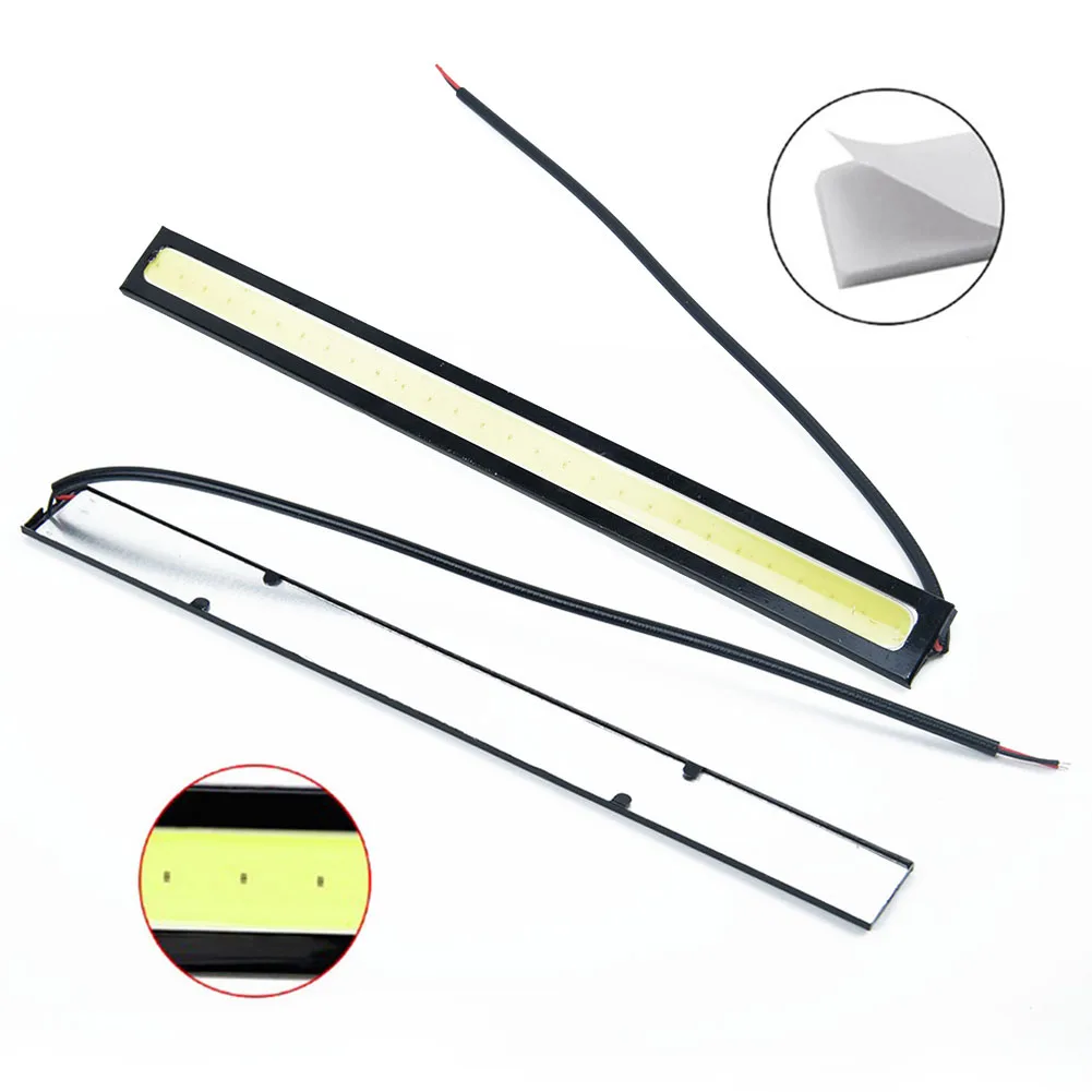 10 Pcs Car LED COB Lights Brand New DC10V-12V 3.84W White Auto Driving Daytime Running Lamp Fog Light Accessories