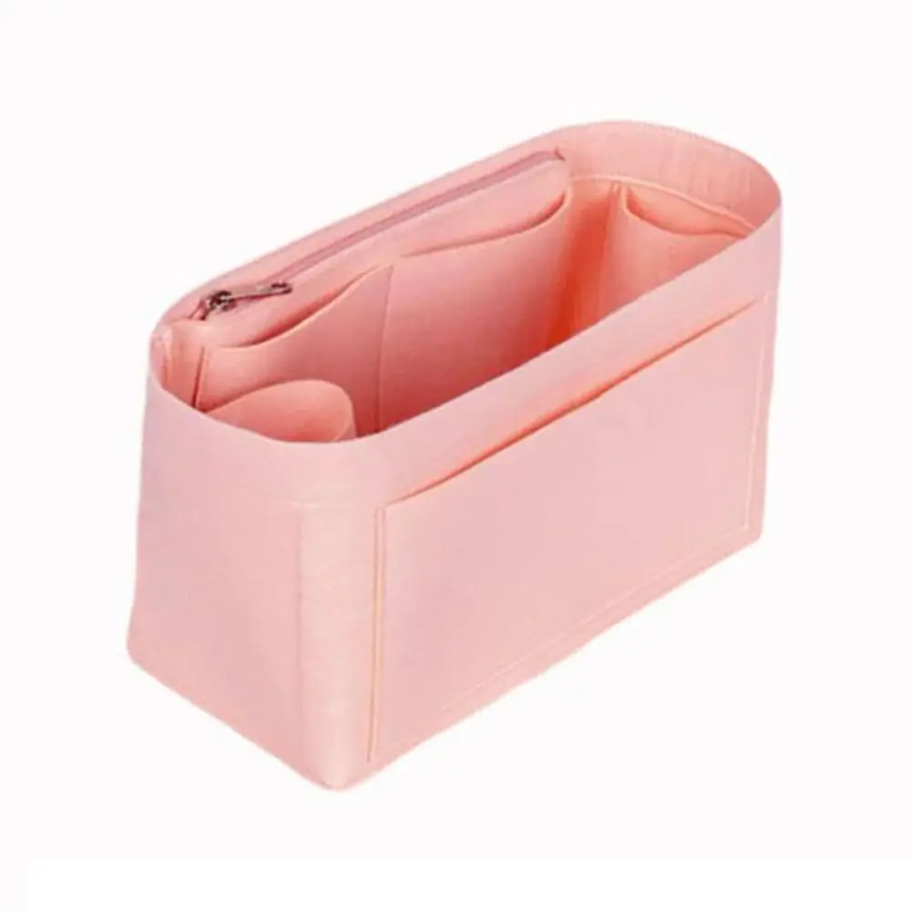 For Longchamp Durable Felt Handbag Insert Bag Storage Organization Purse Liner Portable Bag Support Bag Organiser