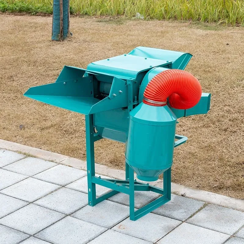 For Household Electric Corn Rice Soybean Sorghum Wheat Thresher New Thickened Multifunctional Automatic Three Separation