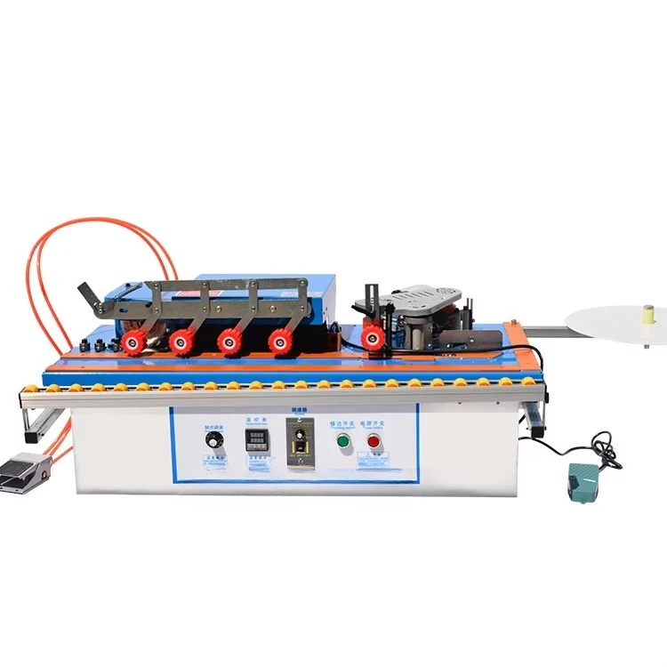 Portable Cabinet Automatic Edge Banding Trimming Polishing Machine Woodworking for Wood Based Panel Machinery Edge Bander