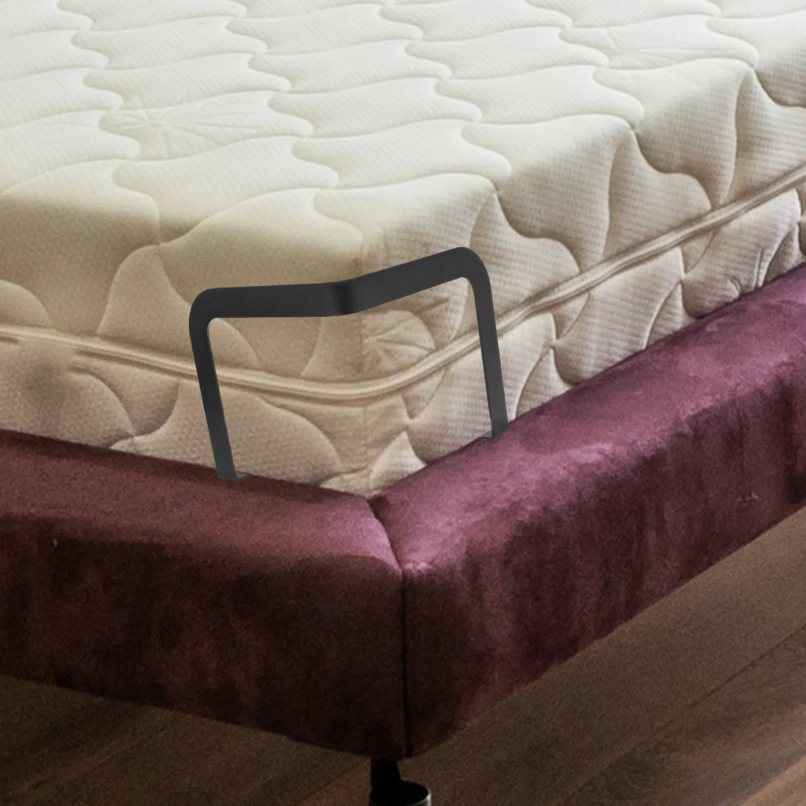 1Set Mattress Retainer Bar Sturdy Metal Mattress Slide Stopper Non-Slip Holder Bed Frame Bedding Accessory Bedding Accessories