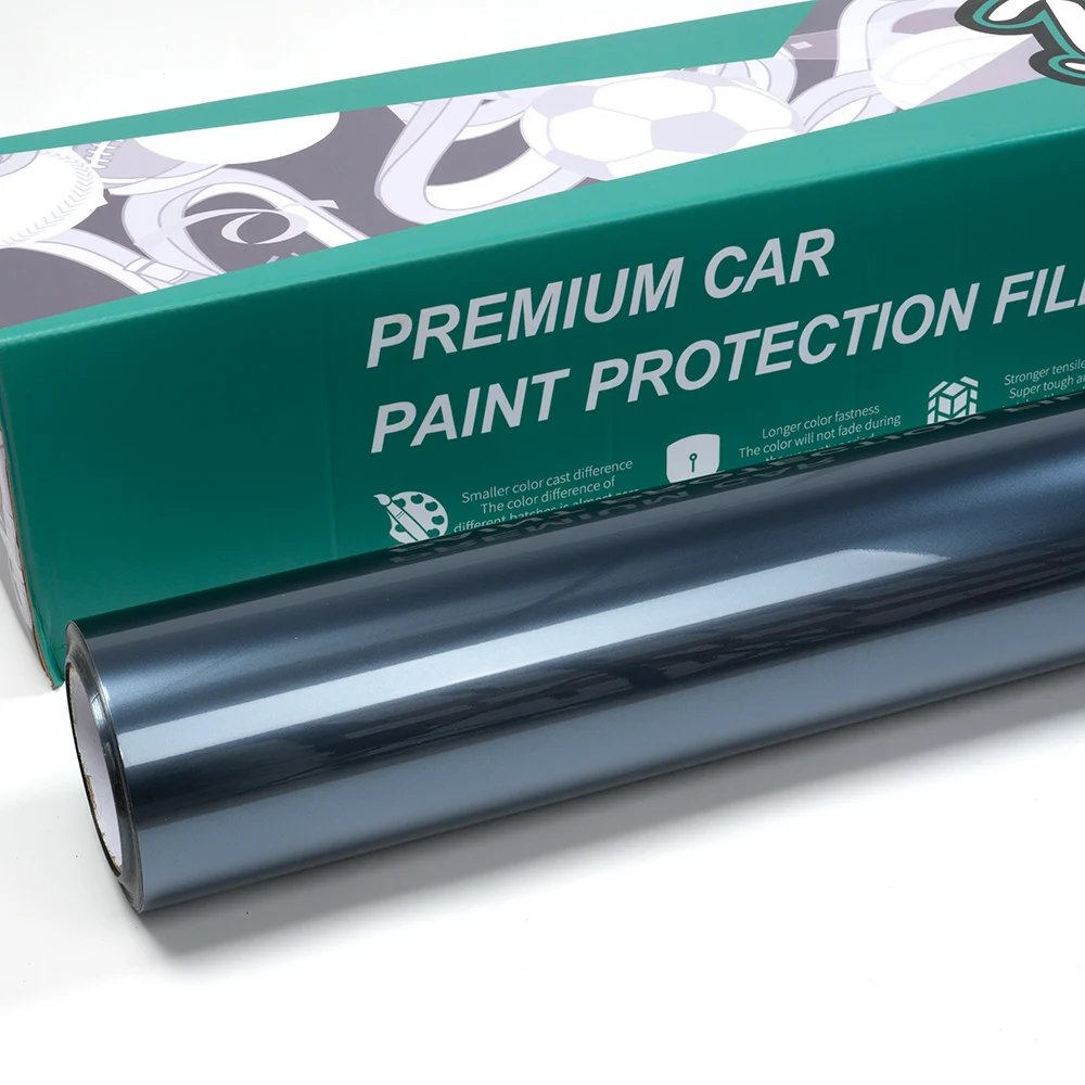 

New Arrival Premium+ Car Body Stickers Electro Metallic PET Byron Bay Blue Super Stretch Color Change Car Wrap Vinyl Car Sticker