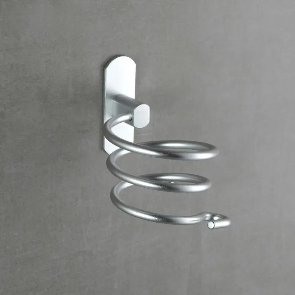 Wall Mounted Shelves Accessories Blower Shelves Hair Dryer Organizer Rack Aluminum Straightener Holder and Bathroom Hairdryer