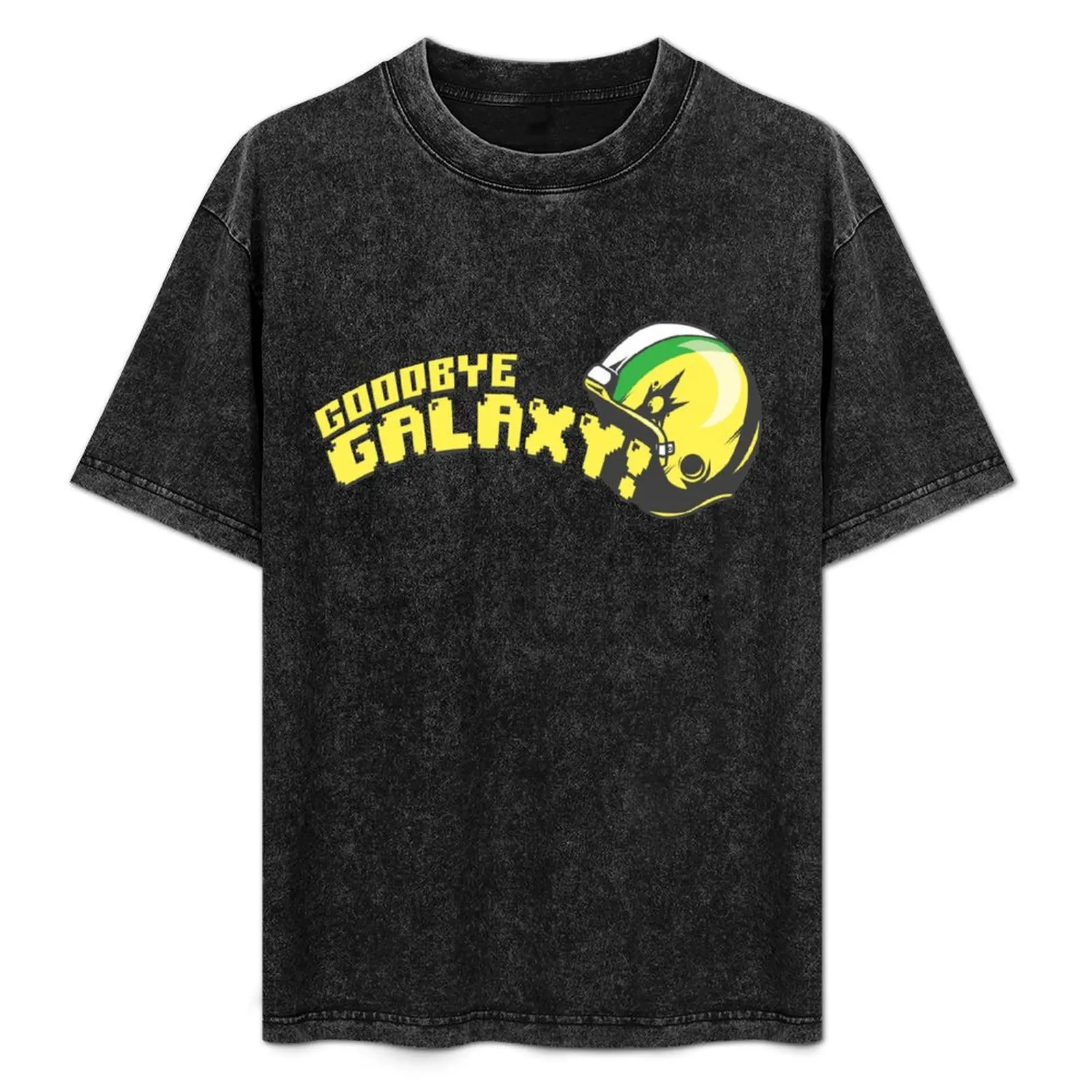 Goodbye Galaxy T-Shirt Work Basic Short Sleeve Top