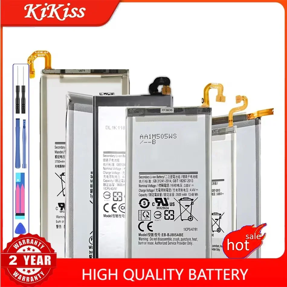 Battery For Samsung Galaxy S9 S8 S7 S6 Edge Plus S9Plus S5 Replacement Bateria G920F G925F G928F G930F G935F G950F G955F G960