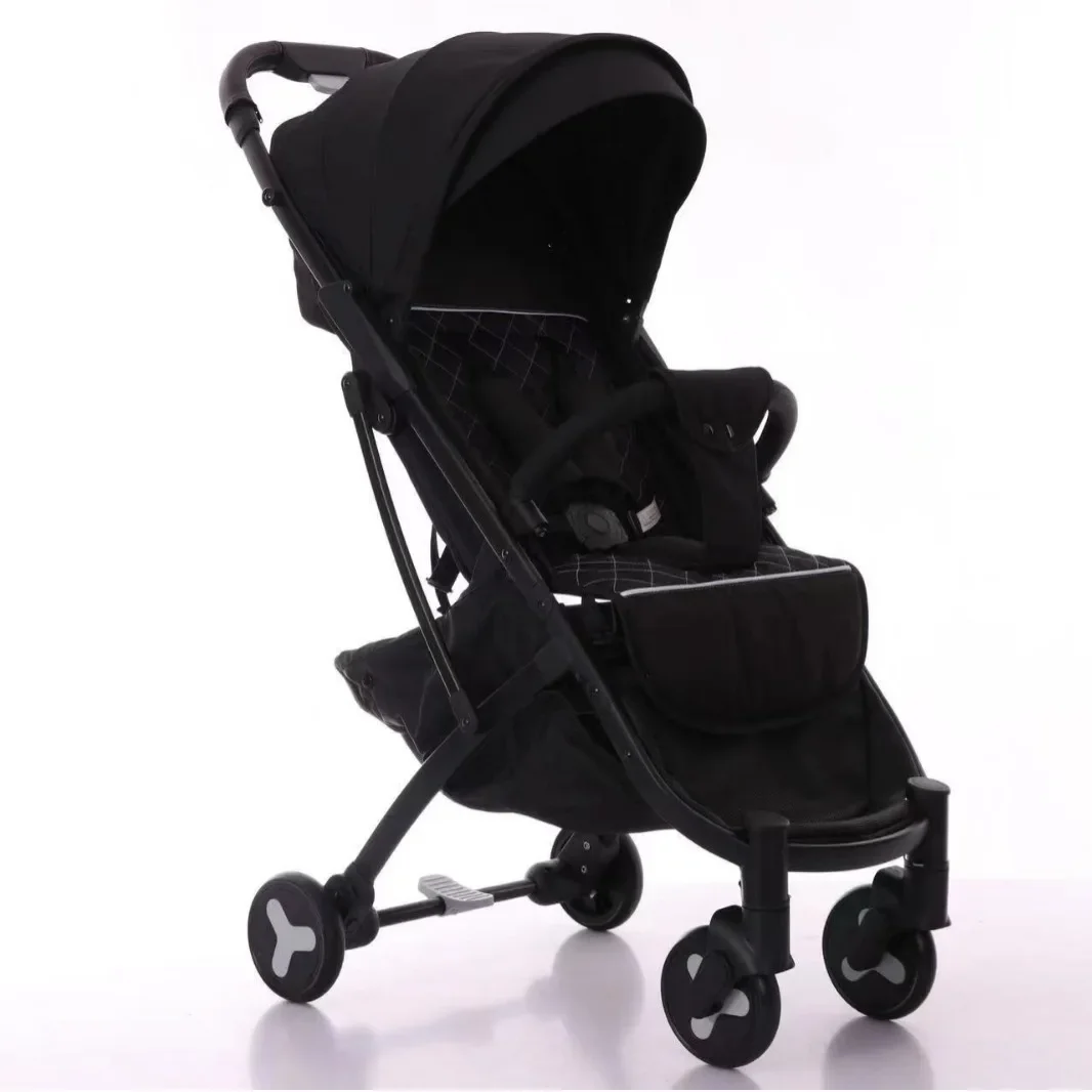 Baby Stroller Can Be Easily Folded One Click High Landscape Suitable for Children Portable Easy To Store Can Be Pulled Up