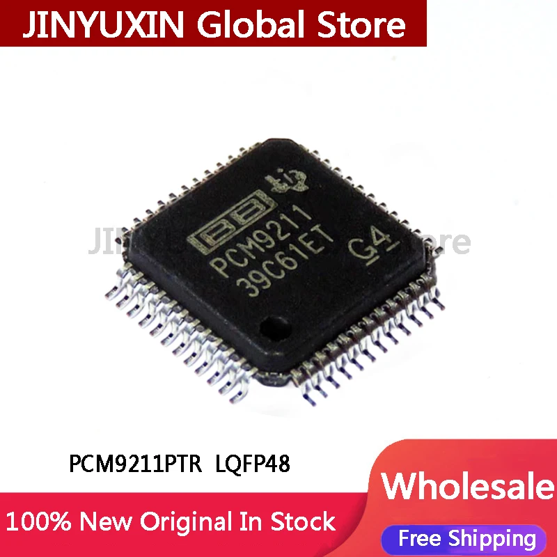 1Piece PCM9211PTR PCM9211PT PCM9211 LQFP-48 IC Chip In Stock Wholesale