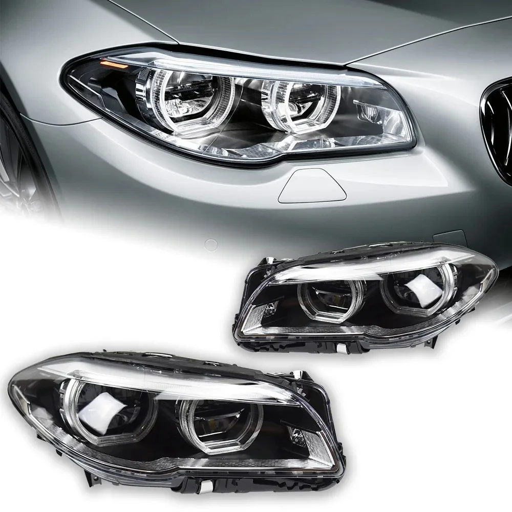 Car Styling Head Lamp for BMW F10 Headlights 2010-2016 520i 525i 530i F18 LED Headlight Projector DRL Automotive Accessories