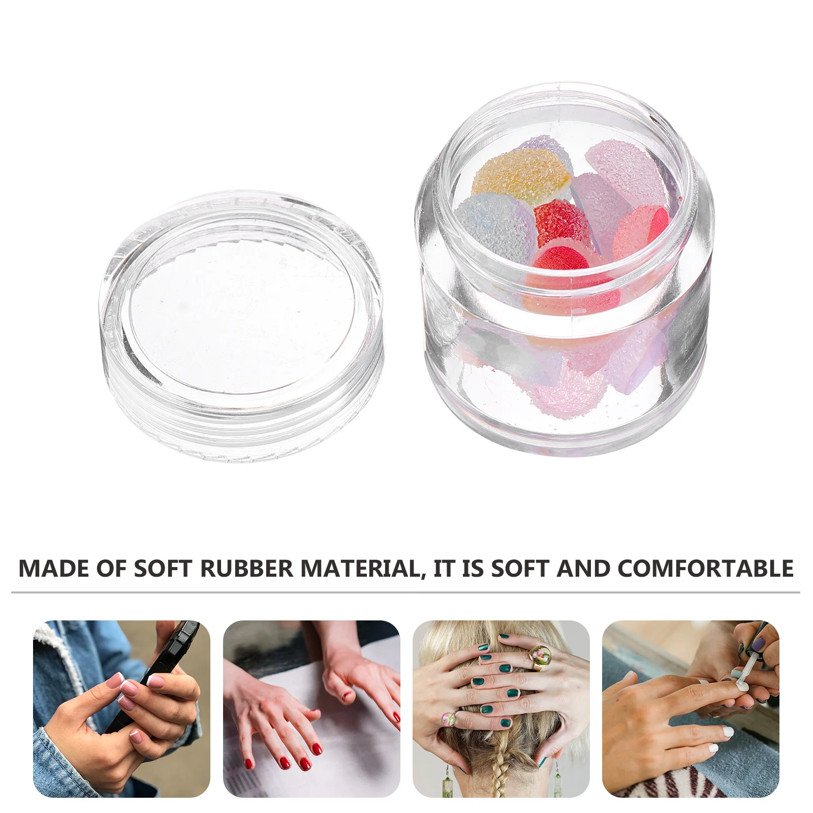 60 pièces Nail Art tranches bricolage formes mignonnes autocollants pour la décoration des ongles coque de téléphone décoration fournitures faites à la main