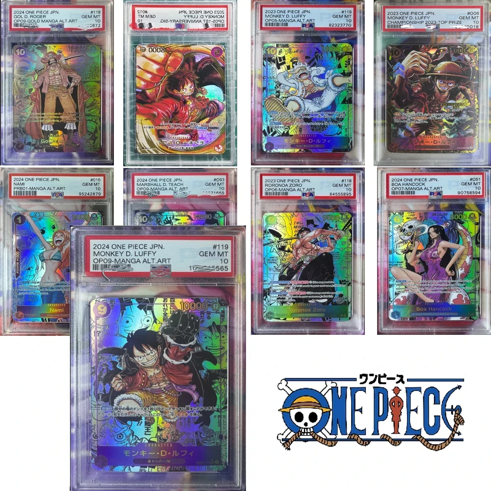 

ONE PIECE персонажи аниме Monkey D Luffy Boa Hancock Nami DIY домашние игры игрушки Коллекционная карта Рождественский подарок на день рождения