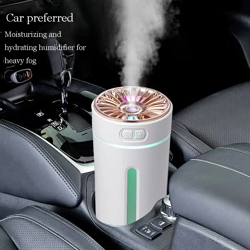 

Mini Car Aromatherapy Phantom Cup Humidifier Silent Portable USB Colorful Atmosphere Light Air Humidifier