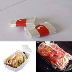 10Pcs Heat Resistance Medium Size Oven Bag Nylon-Blend Slow Cooker Liner Roasting Turkey Bag For Cooking Baking Crock Pot Liners