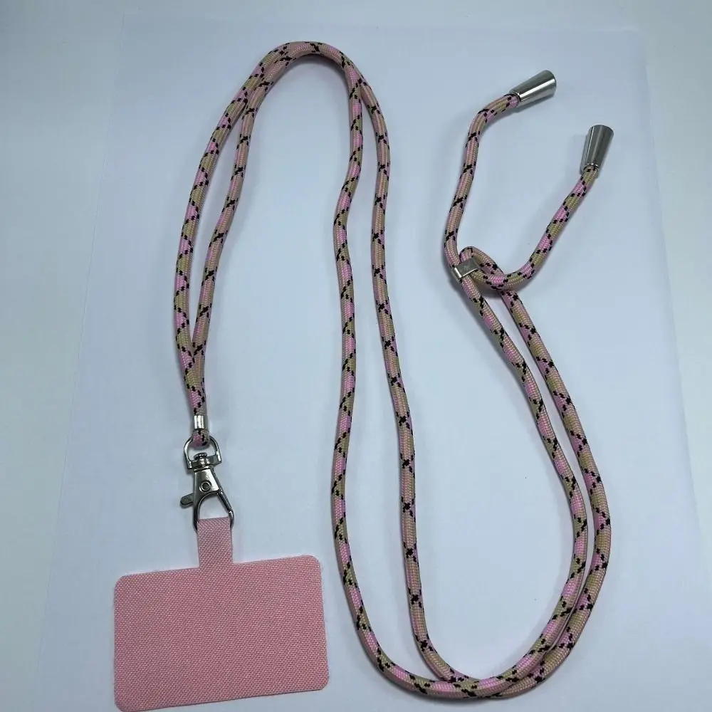 Fashion Adjustable Mobile Phone Lanyard Detachable Universal Nylon Strap Anti-lost Neck Cord Cellphone Rope Mobile Phone