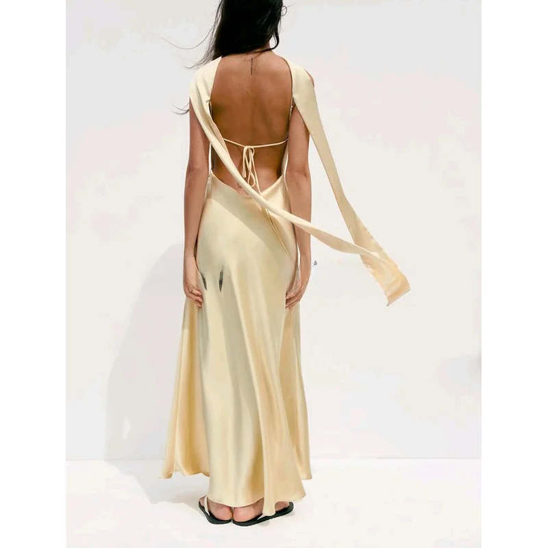 Ele High Waist Silk… - image