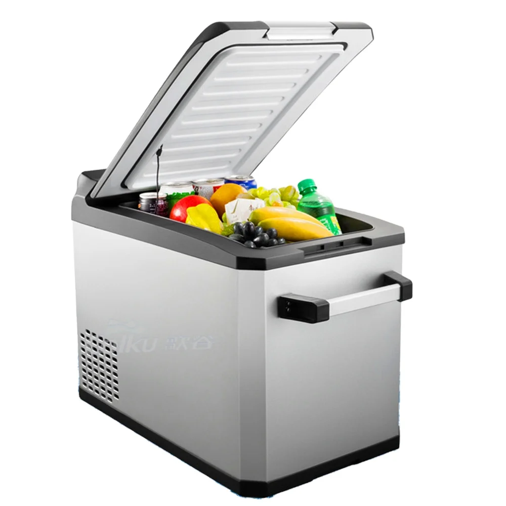 

Factory Supply Mini Car Fridges 26L 32L 42L Cooling Function 12V 24V Portable Compressor Freezer for Camping Traveller