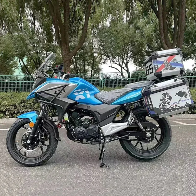 Running long-distance motorcycle, motorcycle, national four EFI can be licensed fuel vehicle