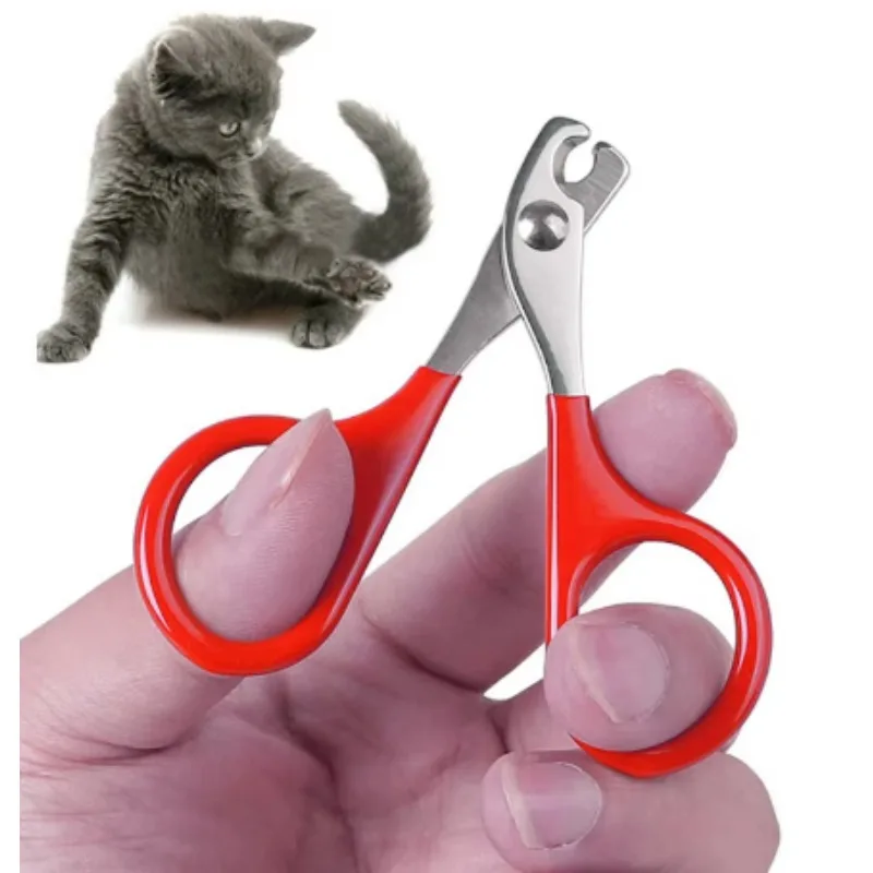 Cat Nail Scissors Pet Dog Nail Clippers Toe Claw Trimmer Professional Pet Grooming Products for Small Puppy Dogs Cat