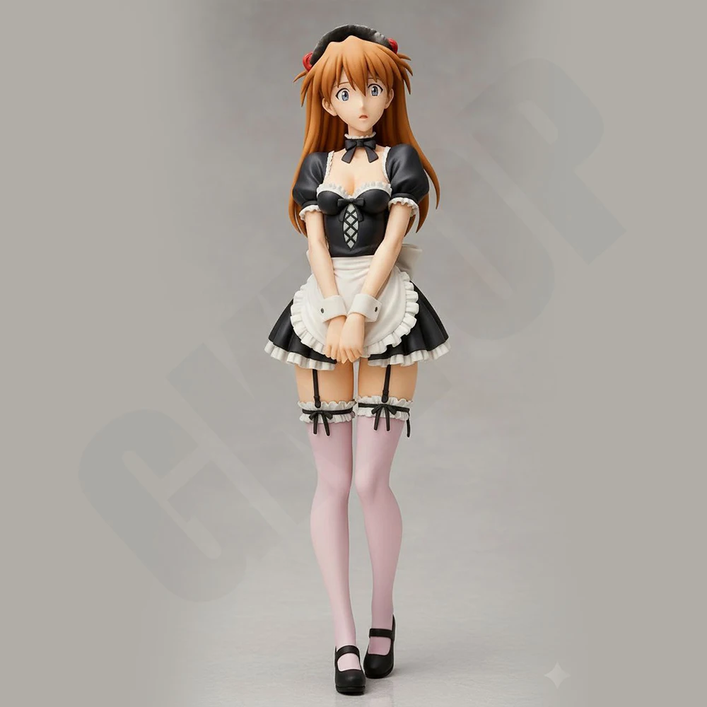 1/24 Sexy Strap Maid Girl NSFW Resin Model Figure Toy Craft Unassembled Miniature Reduction Statue Unpainted Kit