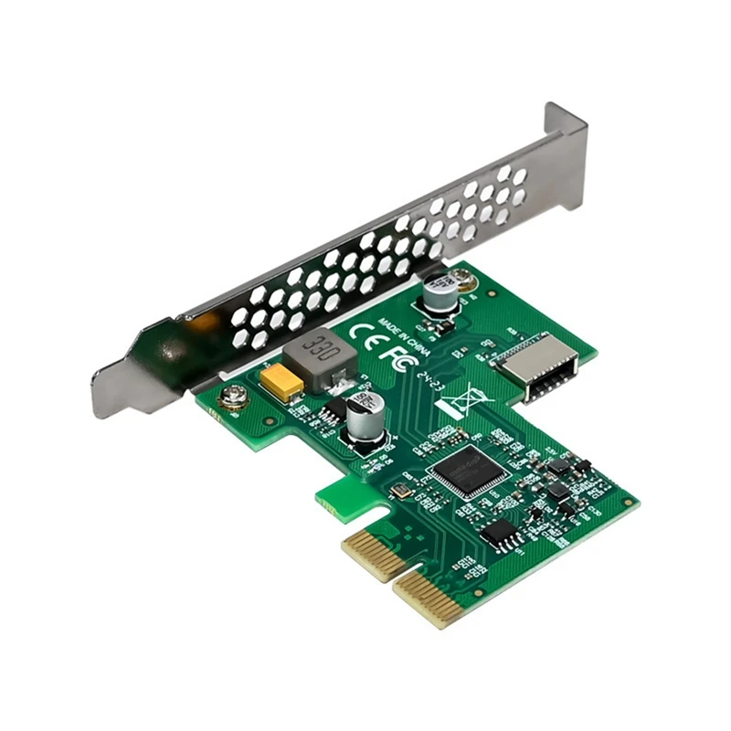 PCIE Expansion Card PCI Express X2 Single Port TYPE-E USB3.1 10Gbps Expansion Card ASM3142 Chip For Desktop Laptop