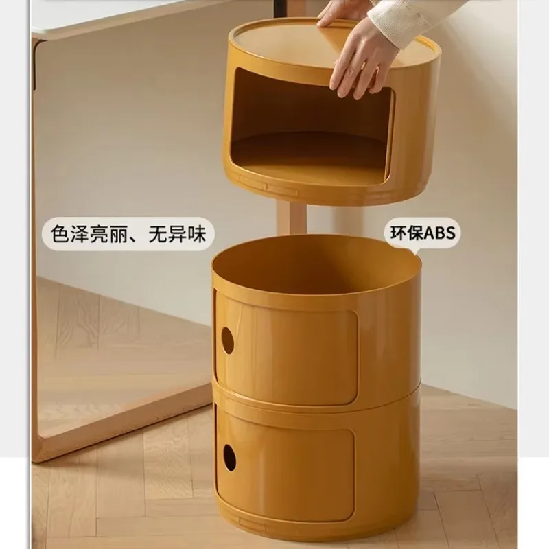 Nordic Instagram's popular bedroom cabinet seam storage cabinet mini bedside table, detachable storage cabinet Nightstands