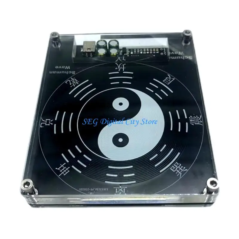 

U75B Upgraded Sine Waves Earth Resonant Frequency Generator 7.83Hz Low Frequency Generator for Mind Body Balance