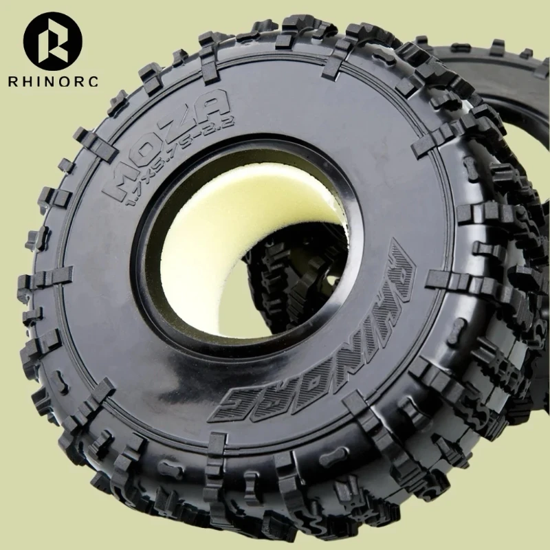 

RHINORC R57501 Шины для соревнований 2,2 дюйма — Super Sticky Formula + высота 5,75 дюйма — максимальная тяга для занятий спортом (2 шт.)