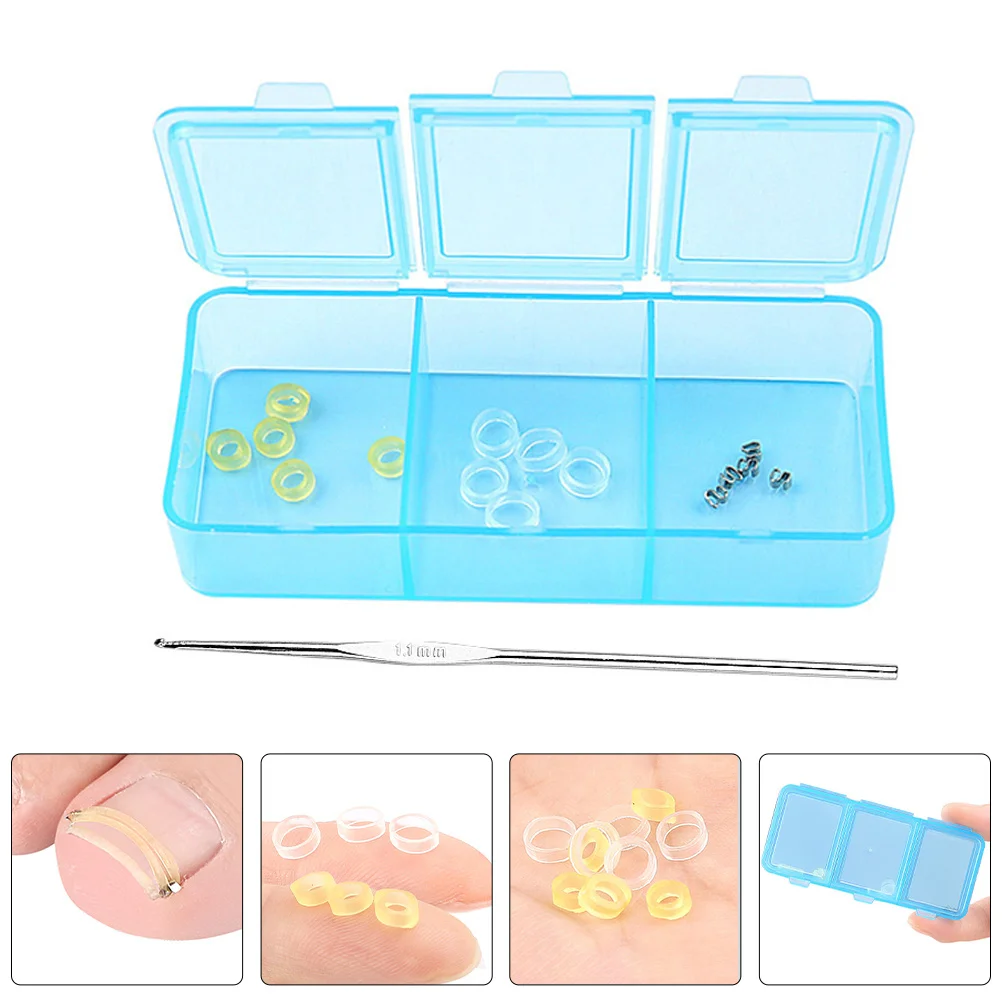 

Stainless Toenail Treatment Kit Toenail Lifter File Professional Pedicure Tool Nail Correction Foot Care Toe Nail Straightener