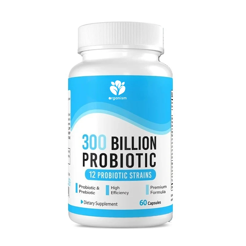 

300 billion CFU of male and female probiotics -12 strains+3 organic prebiotics, probiotics promote digestive health and immunity