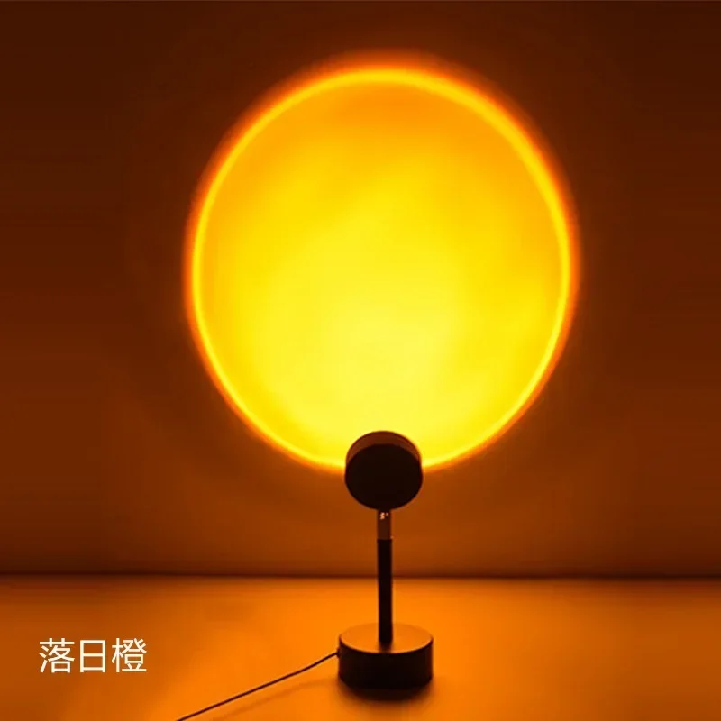Netred Sunset Light Usb Charging Table Lamp Sun Does Not Fall Rainbow Projection Sunset Light Background Atmosphere Sunset Light