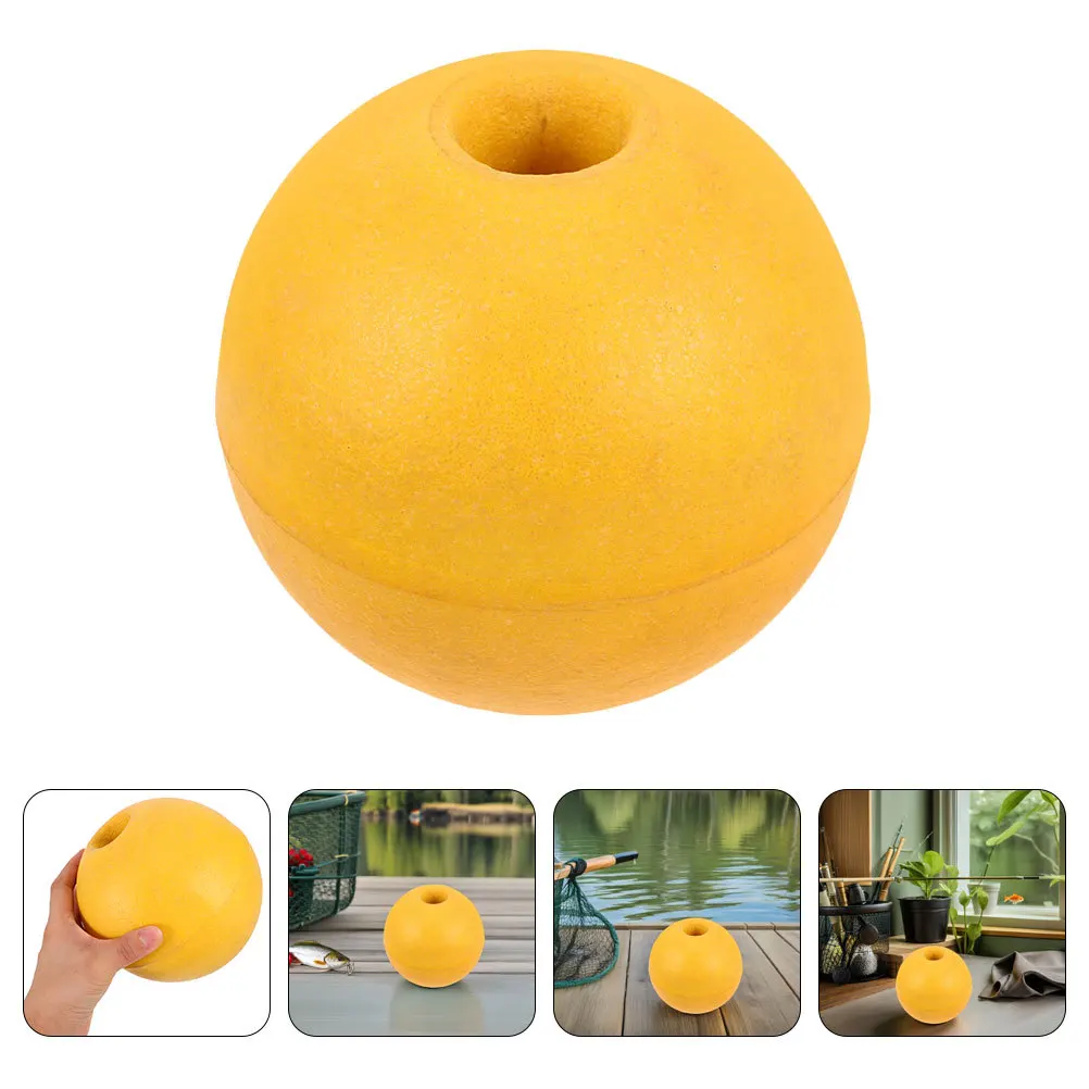 

4Pcs Floating Buoys 15cm Durable Foam High Buoyancy Design Bright Colors for Yacht Kayak Mooring Stability Deep Water Float
