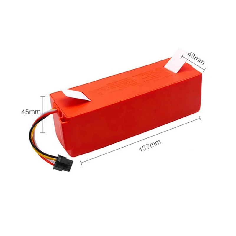 BRR-2P4S-5200S 14.4V 5200Mah Robotstofzuiger Vervangende Batterij Voor S55 S60 S65 S50 S51 S5 Max