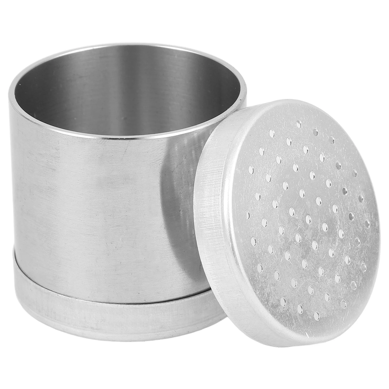 

Soil Sampling Ring Stainless Steel Soil Sampler 50.46x50mm with Cover for Lab Field Horticulture Test Supplies Container