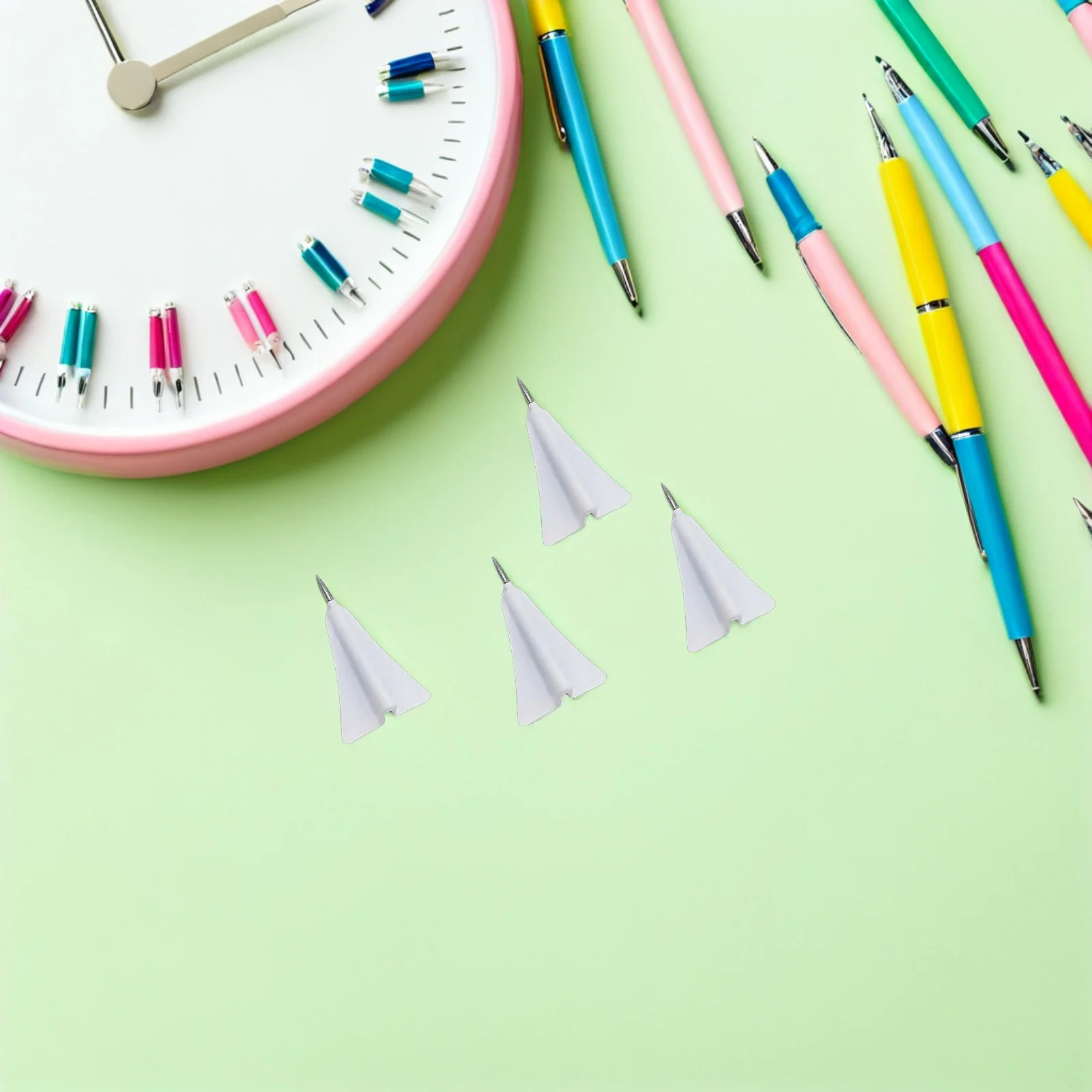 18Pcs Reusable Airplane Shaped Pushpins for Cork Board Photo Wall Decorations Map Thumbtacks Home Office