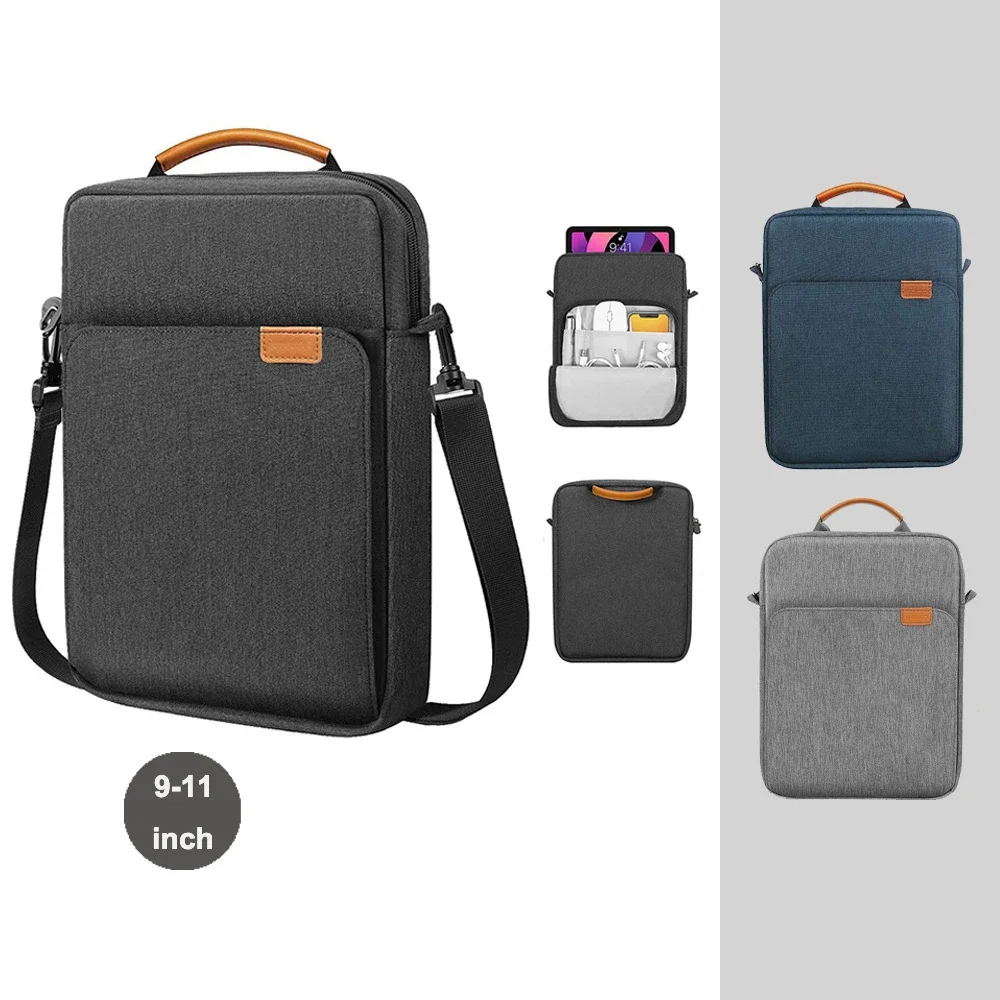 Custodia per tablet Custodia portatile per iPad 9th 8th Air 4 5 Generation Bag per Xiaomi Lenovo Borsa per tablet da 9,7-11 pollici