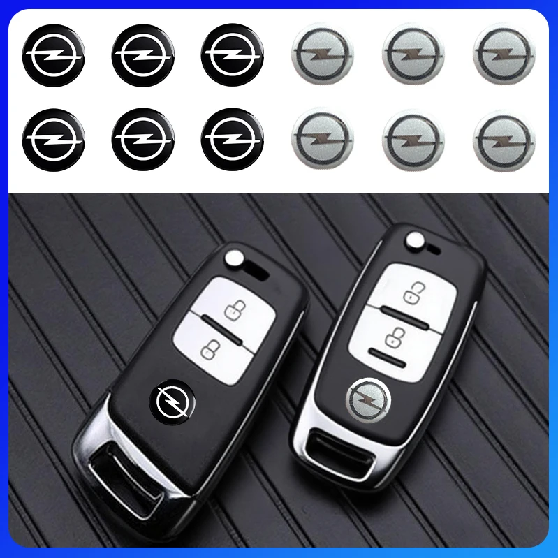 

Новый 14 мм для Opel Astra j Insignia Astra g Corsa Zafira b Mokka Vivaro Meriva Fob, наклейка с логотипом автомобиля, ключ дистанционного управления автомобиля
