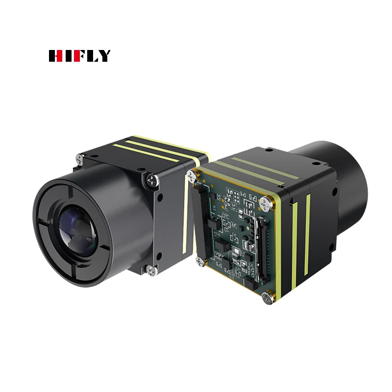 HIFLY 640x512 وحدة كاميرا حرارية صغيرة للرؤية الليلية LWIR للفحص الصناعي للطائرات بدون طيار