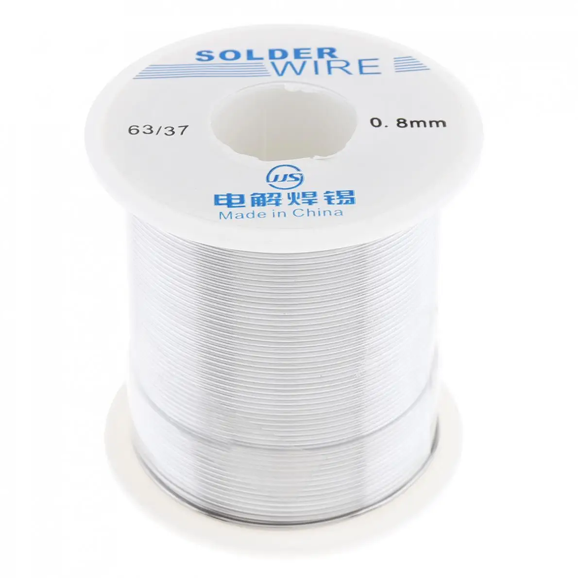 Welding Wires 63/37 200g 0.8mm No Clean Rosin Core Solder Tin Wire Reel with 2% Flux and Low Melting Point for  Soldering Iron