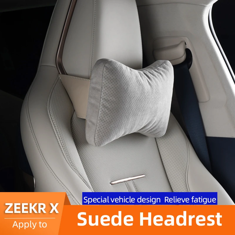 

1 PCS Car Seat Neck Pillow Cervix Protection Safety Auto Headrest Support Rest Cushion Pillow for ZEEKR X Accessories Interior