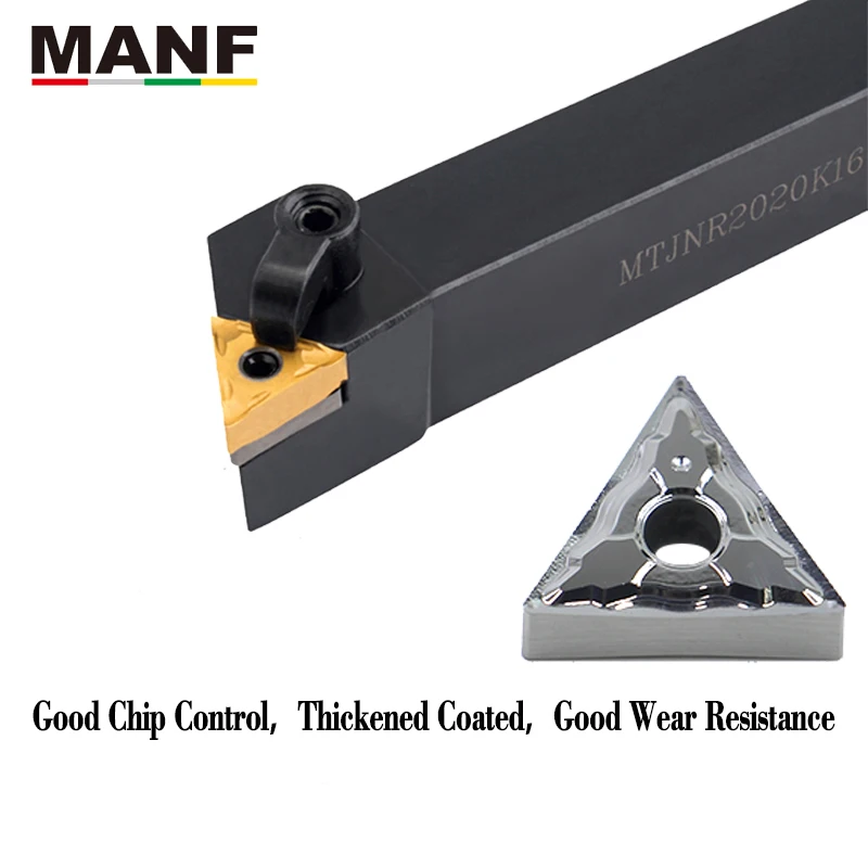 Imagem -02 - Manf Ferramenta de Gerencio do Carboneto Tungstênio Tnmg160402 Tnmg160404 Tnmg 160408 Inserção para o Alumínio Mtjnr Mtjnl Mtenn Mtfnr Toolholder
